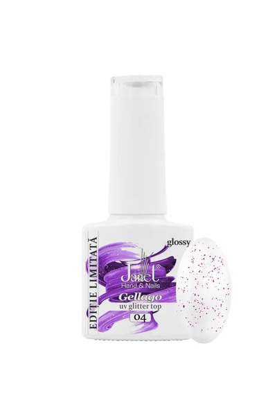 Janet Hand&Nails Gellago UV Glitter Top 04