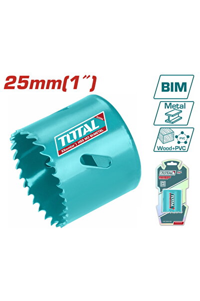 TOTAL Μεταλλικό Ποτηροτρύπανο 25mm (TAC410251)