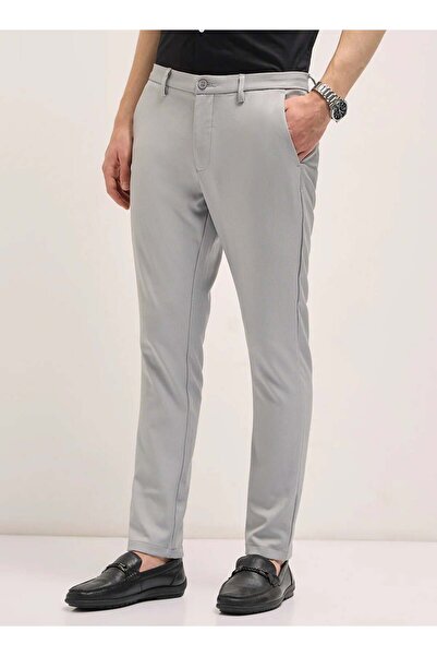 The Bear House Men's Classic Formal Trousers Stylish and Comfortable Dress Pa...