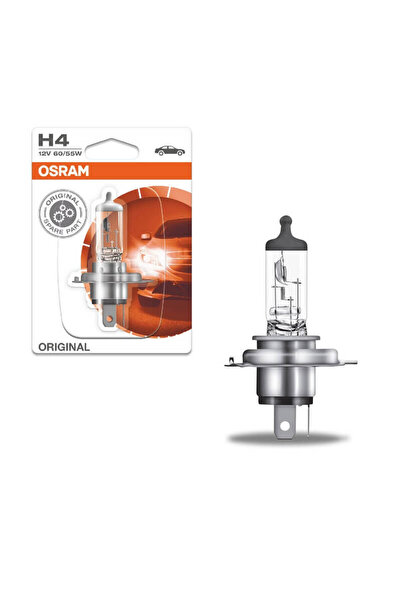 Osram Λάμπα Αλογόνου H4 12V 60/55W Γνήσια Σειρά 64193-01B 1 Τεμάχιο (CAR0015211)