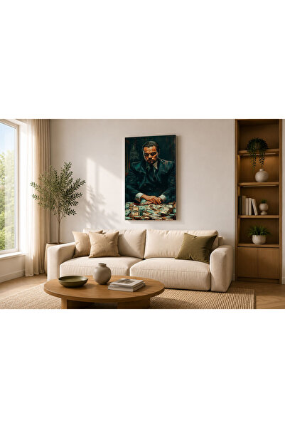 Generic Brand Tablou canvas 40x60 cm Dormitor, Living, Bucatarie, Barbat cu b...