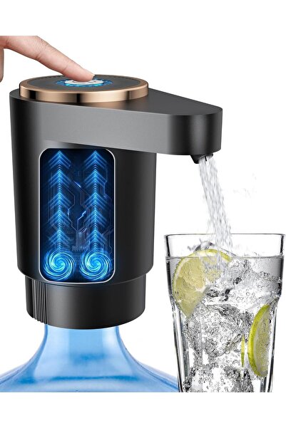 Arabest Electric Water Jug Pump for 5 Gallon Bottle,Portable USB-C Charging D...