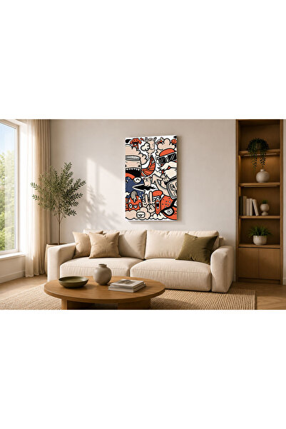 Generic Brand Canvas painting 50x70 cm Bedroom, Living room, Kitchen, Urban G...