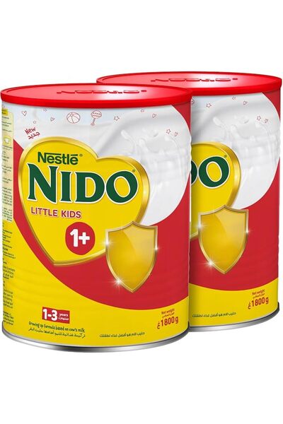 NIDOR حليب نيدو ون بلس مسحوق في عبوة مزدوجة (2×1800 جرام)