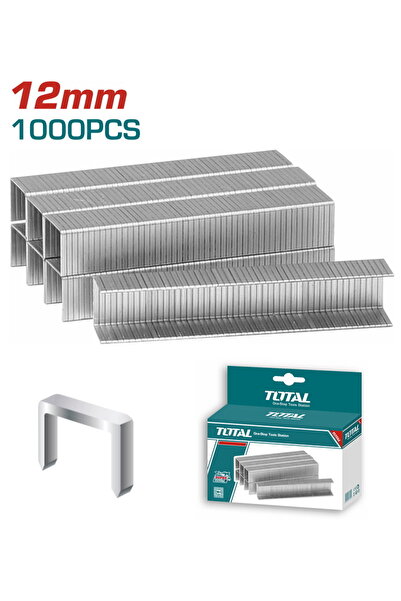 TOTAL Συνδετικά στοιχεία 12mm 1.000 τεμάχια για THT31141 (THT39121)