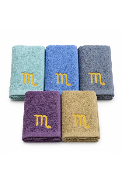 Hotel Supplier Set 5 prosoape de mâini și bucătărie cu broderie Scorpion, 30 ...