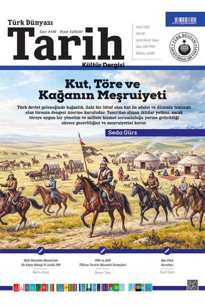Türk Dünyası Araştırmaları Vakfı Türk Dünyası Tarih Kültür Dergisi | Eylül 20...