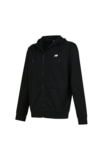 New Balance Erkek Fermuarlı Sweatshirt 26k Mnj3646 Siyah