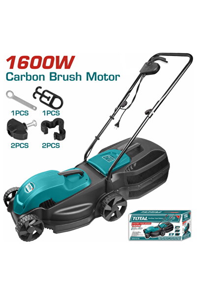 TOTAL Ηλεκτρικό χλοοκοπτικό 1600W (TGT616152)