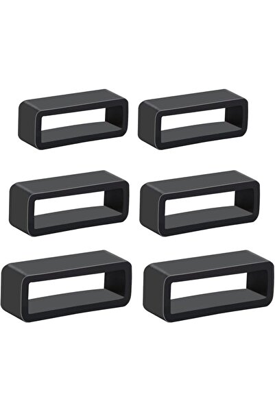 GENERAL 6 Pcs Watch Band Keepers, 18mm/20mm/22mm Silicone Watch Strap Holder ...