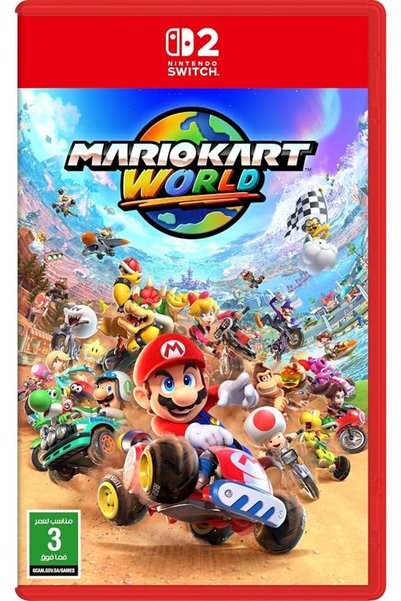 Nintendo of America نينتندو سويتش 2 ماريو كارت وورلد (نسخة السعودية)