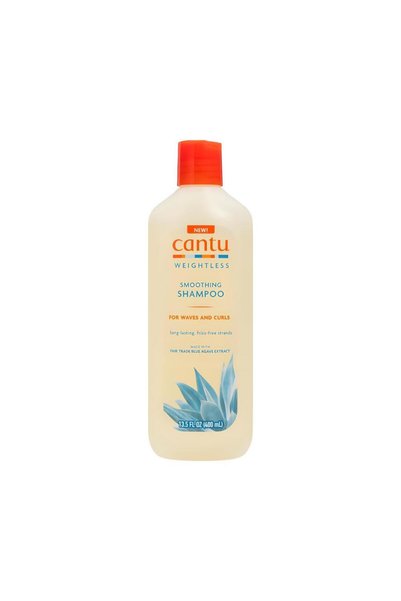 Cantu Cantuo 400ml Lightweight Shampoo for Smoothing Wavy and Curly Hair