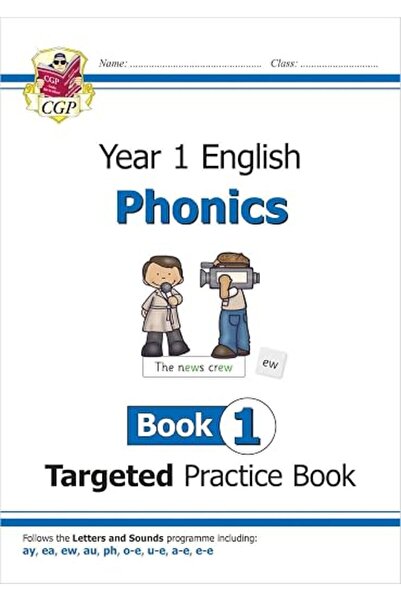 GENERAL Ks1 English Targeted Practice Book: Phonics - Year 1 Book 1