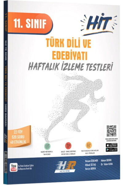 Hız ve Renk Yayınları Hız ve Renk 11. Sınıf Türk Dili ve Edebiyatı HİT Soru B...