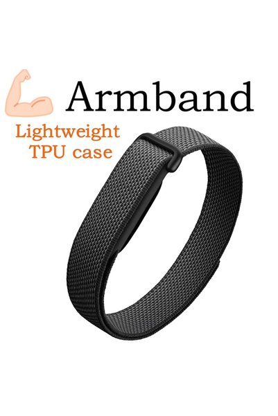 Choice Google Fitbit Air A-TPU Black Biceps Band Wristband for Google Fitbit ...