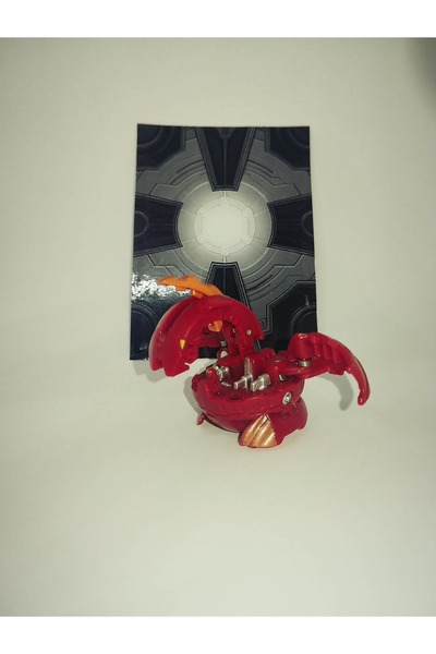 BAKUGAN Pyrus Naga + Metal Kart