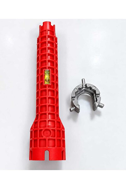 Generic Brand Red Pipe Leveling Tool with Adjustable Metal Clamp – 1/2" to 3/...