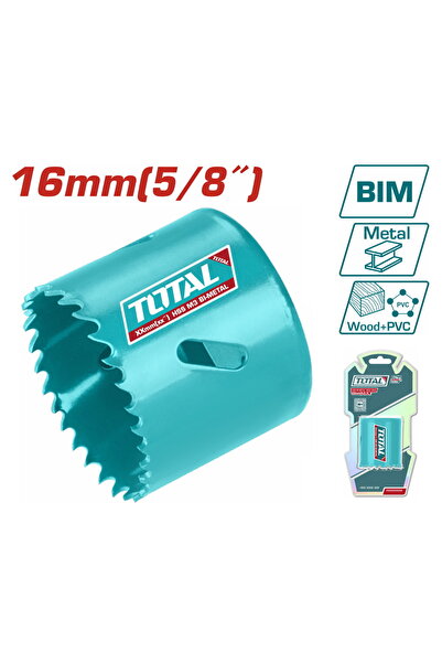TOTAL Μεταλλικό Ποτηροτρύπανο 16mm (TAC410161)