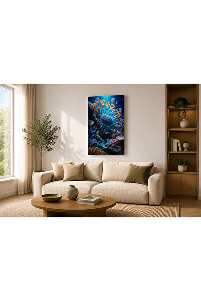 Generic Brand Tablou canvas 50x70 cm Dormitor, Living, Bucatarie, Recif de Co...