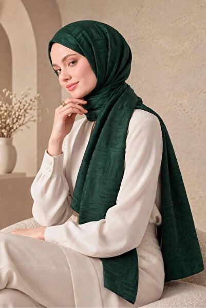 LiliaBoutique Mozaik Desen Ayrobin Jakar Kaymaz Şal S.
