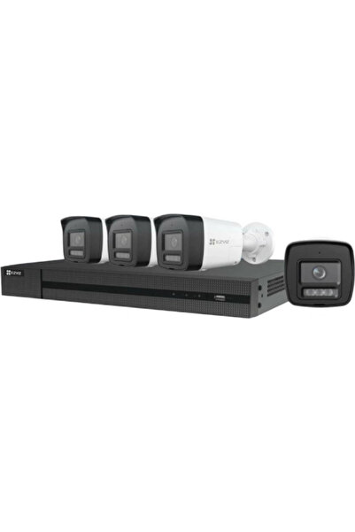 EZVIZ CS-BN4884 ΚΙΤ Κάμερας IP 8 καναλιών 4K PoE Έγχρωμη Νυχτερινή Όραση