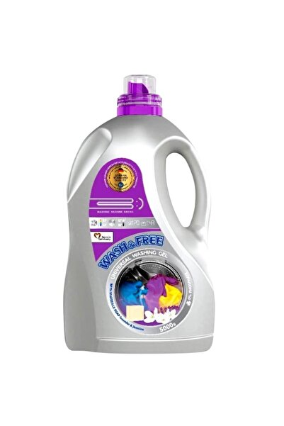 Wash & Free Detergent lichid universal 5 L cu săpun de Marselă