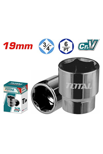 TOTAL Εξαγωνικό Καρυδάκι 3/4 " - 19mm (THHAST34191)