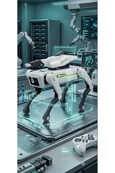 bs bellss accessory Akıllı Robot- Köpek Uygulama ve Sesle kontrollü dans eden...