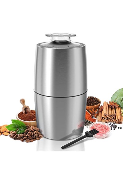 TERRIFI Electric Grinder for Coffee Beans and Spices, 300W Motor with Stainle...