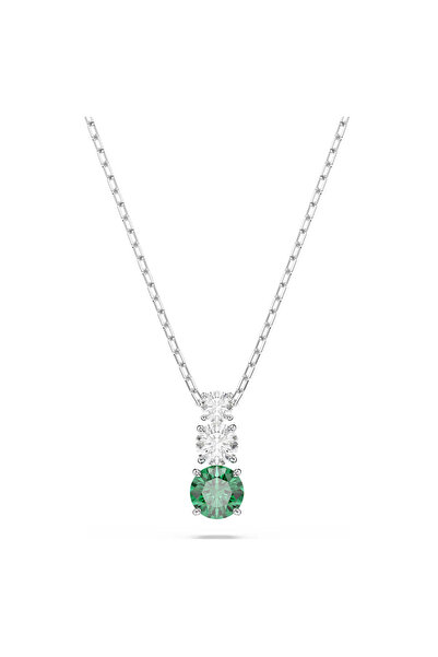 Swarovski Crystal قلادة ستيلا أتراك، مطلية بالروديوم