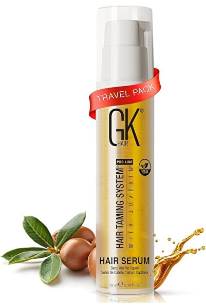 GK HAIR سيروم الشعر العالمي بالكيراتين وزيت الأرغان العضوي 100٪ المضاد للتجعد...