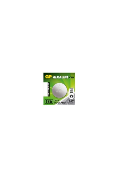 GP Batteries Μπαταρίες ρολογιών GP LR43 /186/L1142/301/G12/AG12/386/SR43 1.50...