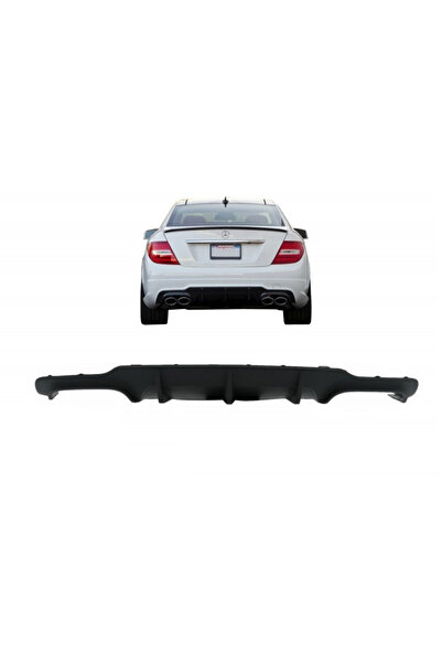 CΑRΝΕR Διαχύτης Πίσω Προφυλακτήρα Για Mercedes-Benz C-Class W204 11-14 Faceli...