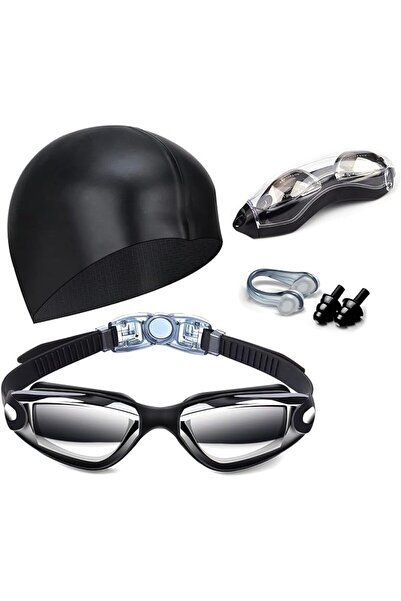 Swimpro Swim Goggles Swimming Goggles No Leaking with Nose Clip, Earplugs and...