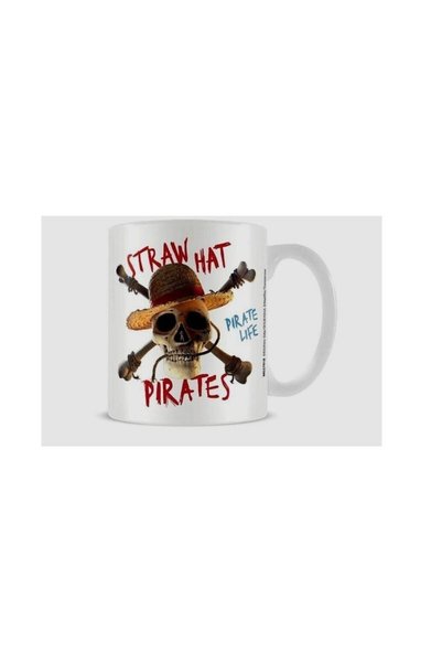 Pyramid International Κούπα Κεραμική One Piece Live Λευκή 315ml