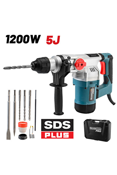 Bormann PRO Δράπανο Περιστροφικό BORMANN SDS-PLUS 1200W 5J (BPH3100)