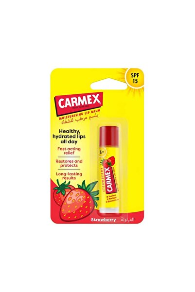Carmex Karmes Lip Balm 4.25 g with Strawberries and Sun Protection 15