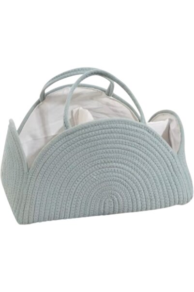 Queen Mother Green Caddy Baby, καλάθι καλλυντικών για μωρά από βαμβακερό σχοι...