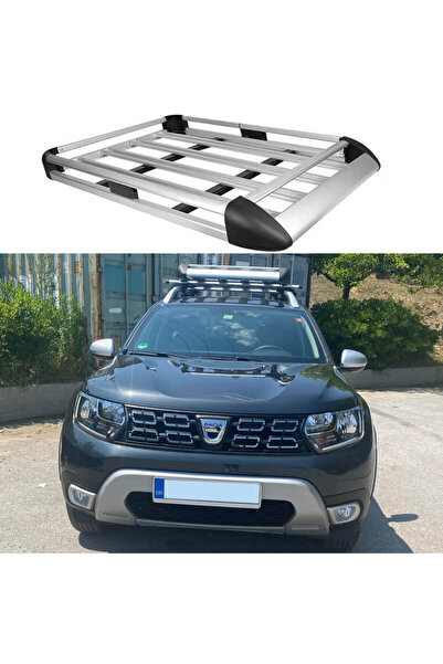 ROOF Rackit Σχάρα Αυτοκινήτου Αλουμινίου Aero Ασημί 127x96εκ. 28832 (CAR0029890)