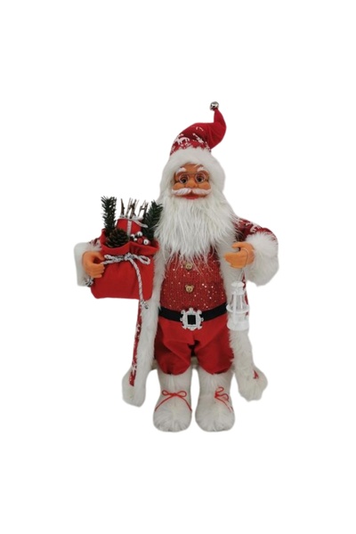 Noname Christmas decorative figure Santa Claus Chi Toys CXH-50, 30 cm, red-white
