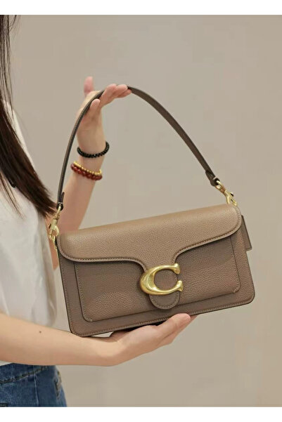Vocational Coach Tabby 26 Polished Pebble Leather Top Handle Shoulder Bag Dar...