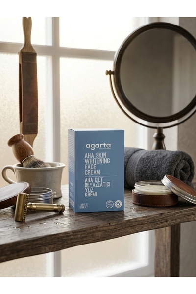 Agarta AHA Cilt Beyazlatıcı Yüz Kremi – Aydınlatıcı & Leke Karşıtı Gece Bakım...