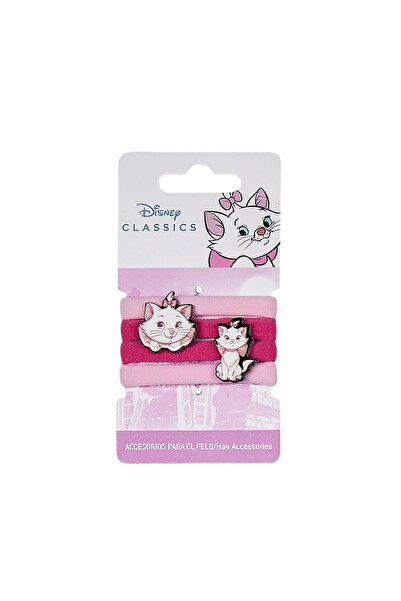Cerda Set elastice de păr 2500002055 Disney Marie, 4 buc., roz