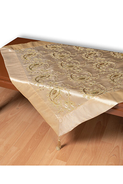 Silk Fashion Σατέν τετράγωνο 1028 (85εκ x 85εκ) χρυσό