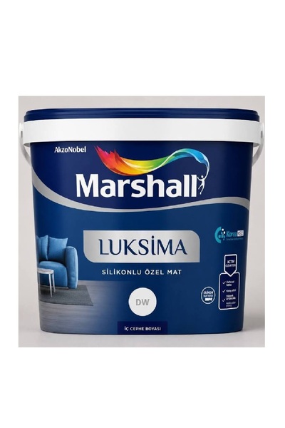 Marshall LUKSİMA ÖZEL MAT BW BAZ İÇ CEPHE BOYASI 15 LT