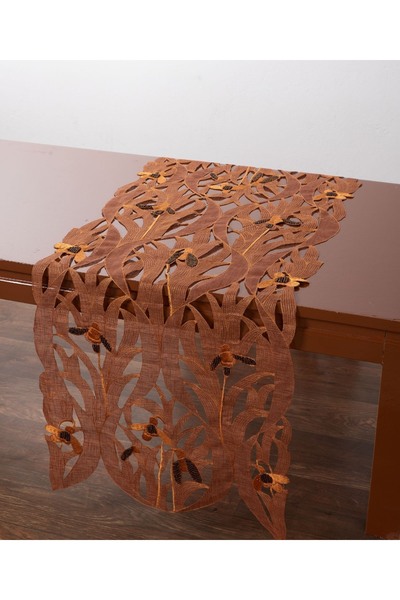 Silk Fashion Τραβέρσα (45εκ x 170εκ) 7824 Καφέ