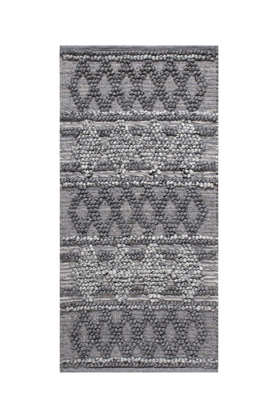 Silk Fashion Πατάκι Ταζ Μαχάλ (60cm x 130cm) ανοιχτό γκρι -