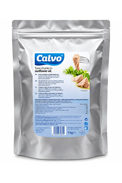 Calvo Ton în ulei de floarea-soarelui, Calvo, 1 kg