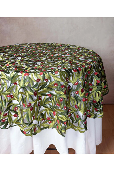 Silk Fashion Ροτάντα 2352 (135 εκ.) κόκκινο ελιά -