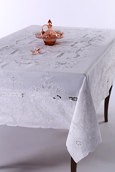 Silk Fashion Χειροποίητο τραπεζομάντιλο 6011 (170εκ x 270εκ)